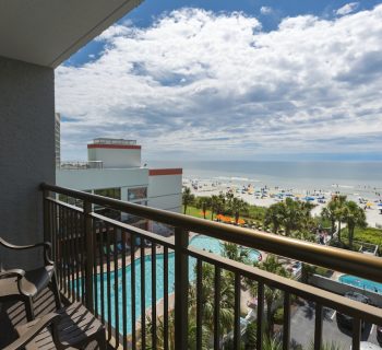 Grande Cayman Oceanfront King Suite Balcony